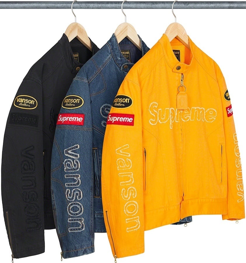 Supreme®/Vanson Leathers® Cordura® Denim Jacket
